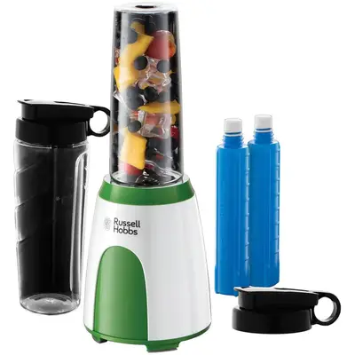 Russell hobbs Blender Russell Hobbs Explore Mix & Go Cool, 300 W, 0.6 L, 2 recipiente Tritan, 2…