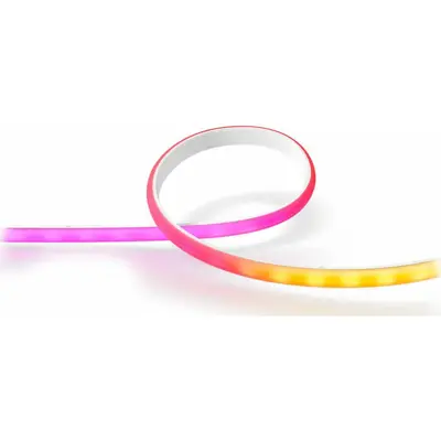 Philips Extensie banda LED RGB inteligenta, Philips Hue Gradient Lightstrip, 12.3W, 900 lm, lumina…