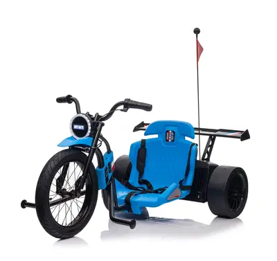 Motocicleta electrica pentru copii 5-12 ani, Kinderauto Drift-Trike, 500W, 24V 10Ah, roti moi…