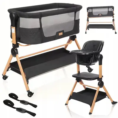 Patut transformabil in scaun de masa, Primabobo, Vera, Multifunctional, 3 trepte de inaltime…