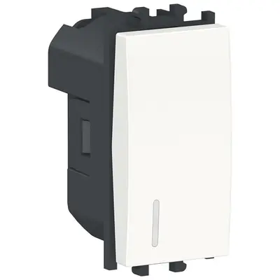 Intrerupator cap scara,indicator luminos, 1M Schneider Easy Styl LMR1404001, alb