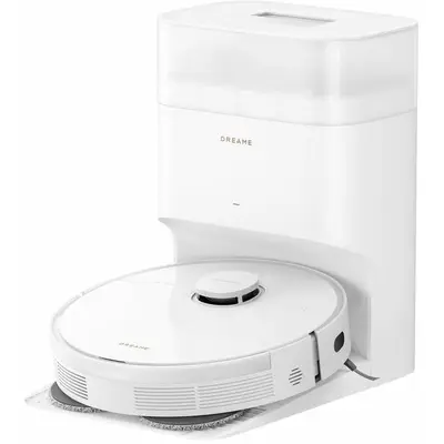 Robot de Aspirare cu Mop L10s Plus RLL42SD Statie Automata de Golire 4L 7000Pa 5200mAh Alb