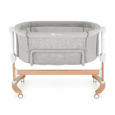 Patut co-sleeper, Petite&Mars, Glory, 2 in 1, Cu leganare, Cu ajustare pe inaltime in 5 pozitii, Cu…