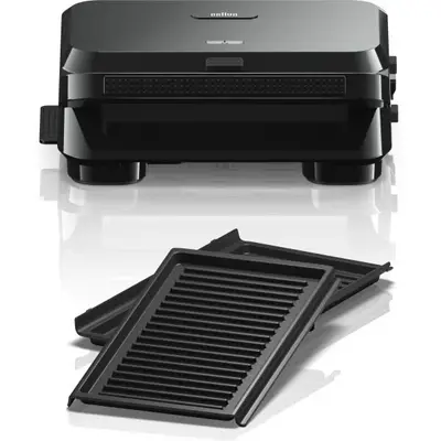 BRAUN Sandwich maker BRAUN SM5001, 800W, 1 set placi detasabile, invelis antiaderent premium, tava…