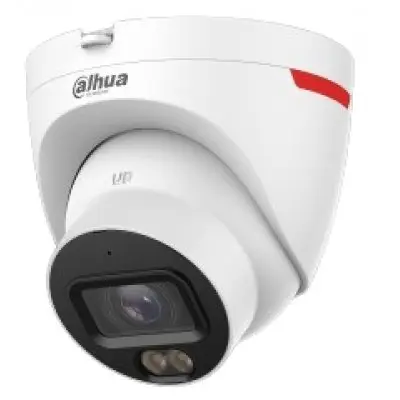 Camera dome IP Dahua IPC-HDW2849T-S-LED-0280B-PRO, 8MP, lentila fixa 2.8 mm, WizColor Warm Light 30…