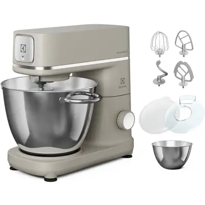Electrolux Robot de bucatarie Electrolux E6KM1-4PPT, 1200 W, corp full metal, 10 viteze + Pulse, 2…