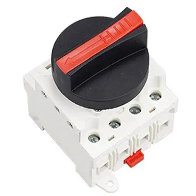 Comutator izolator DC fotovoltaic STPV-40.F, 4 Poli, 32A, 1200V DC, montaj sina DIN pentru panouri…