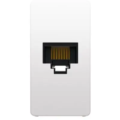 Priza Date RJ45 Gewiss System Pura GWC20271, Cat 5e, UTP, Conectare Fara Scule (Toolless), 1 Modul…