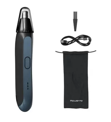 Trimmer pentru nas & urechi Rowenta Performance TN3720E0, autonomie 3 ore, 7300 rpm, tehnologie Wet…
