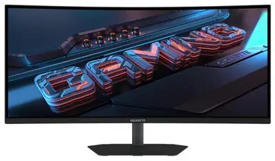 Monitor Gaming VA LED GIGABYTE 34inch G34WQC2, WQHD (3440 x 1440), HDMI, DisplayPort, Ecran Curbat…