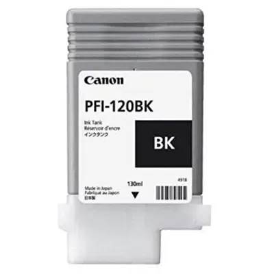 Canon Cartus Black PFI-120BK 130ML Original Canon IPF TM-300