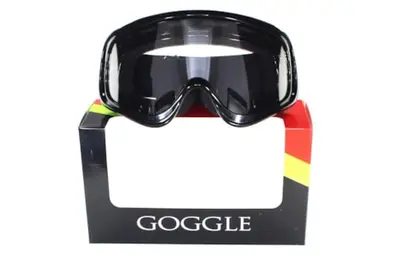 Ochelari cross enduro atv OXF-3028 OX,rama neagra,sticla transparenta