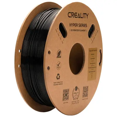 Creality Filament pentru imprimanta 3D Creality HYPER PETG , Negru