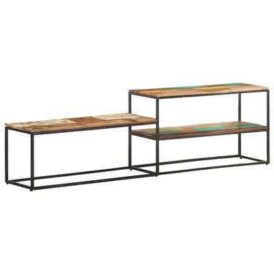 Comoda tv, 180x30x50 cm, lemn masiv de acacia