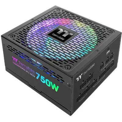 Thermaltake Sursa PC Thermaltake Toughpower GF2 ARGB 750 W 24-pin ATX, Negru
