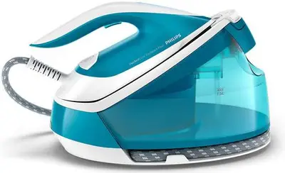 Statie de calcat Philips PerfectCare Compact Plus GC7920/20, Talpa SteamGlide, 6.5 bar, 1.5l, 2400W…