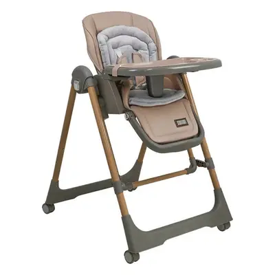 Scaun de masa, Bebe Stars, Nuovo, 2 in 1, Pliabil, Functie de balansoar, Pana la 15 kg, Cu tavita…