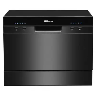 hansa Masina de spalat vase compacta Hansa ZWM556BH, Capacitate 6 seturi, Numar programe 5, Clasa…