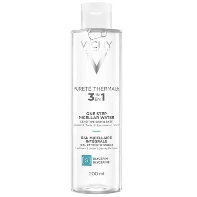 Apa micelara pentru piele sensibila Purete Thermale, Vichy (Gramaj: 200 ml, Concentratie: Solutie…