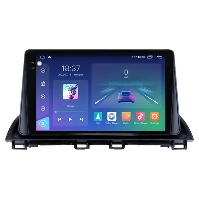Navigatie dedicata cu Android Mazda 3 2013 - 2019, 4GB RAM, Radio GPS Dual Zone, Display 2K QLED…