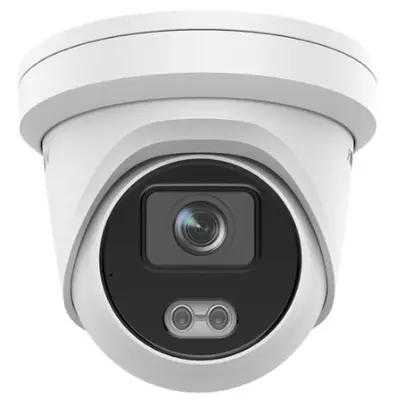 Camera IP ColorVu 4 MP HIKVISION DS-2CD2347G2-L, lentila 2.8mm, lumina alba 30m