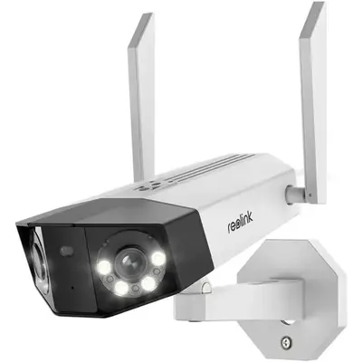 Camera supraveghere IP exterior Reolink Duo WiFi W730, 8MP, unghi vizual 180 grade, slot card…
