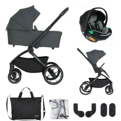 Carucior 3 in 1, Petite&Mars, Scout, Scoica inclusa, Cu landou pliabil, Reversibil, Spatar si…