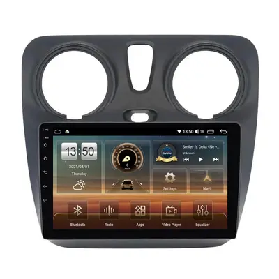 Navigatie dedicata cu Android Dacia Dokker dupa 2012, 4GB RAM, Radio GPS Dual Zone, Display HD QLED…