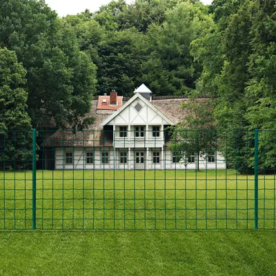 Gard euro, verde, 20 x 1,2 m, otel