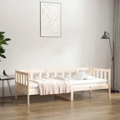 Pat de zi, 80x200 cm, lemn masiv de pin