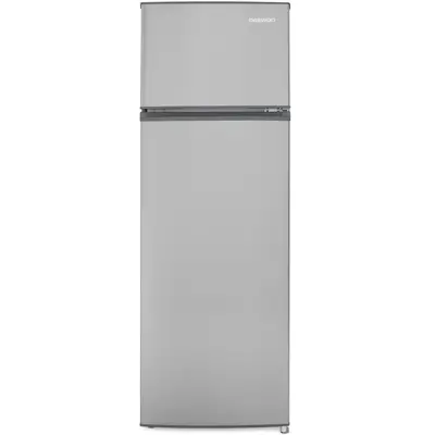 Daewoo Frigider cu doua usi Daewoo DTS-240MFX, 235L, Clasa F, H 159 cm, Inox