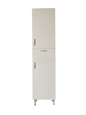 Dulap soldat baie Selena alb 40x160 cm