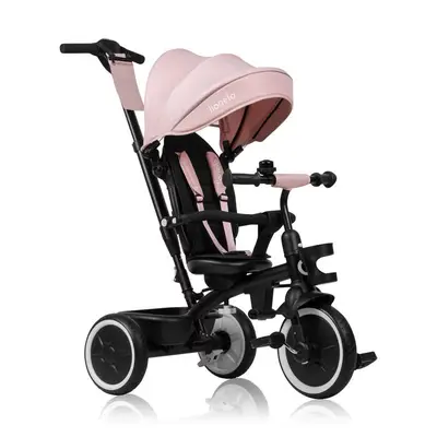 Tricicleta copii, Lionelo, Berry, 2 in 1, Multifunctionala, Suport picioare, Control al directiei…