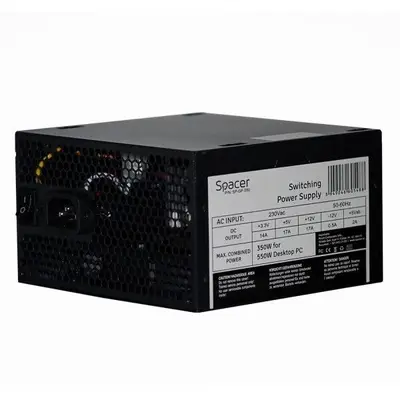 spacer Sursa PSU ATX 550W, SP-GP-550, SPACER, Negru