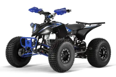 ATV electric ECO Replay XXL 1000W 48V 20Ah cu diferential, roti 8 inch, culoare Albastru