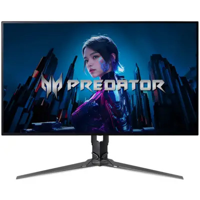 Acer Monitor OLED Acer Predator X32 X3BMIIPHUZX, 31.5 inch, 3840 x 2160 pixeli, 0.01 ms, Negru