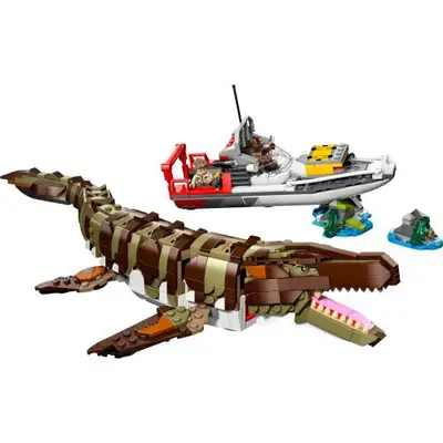 LEGO Jurassic World 76974 Bootmissie Mosasaurus, 858 piese