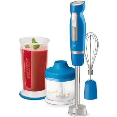 Sencor Set Sencor SHB 4462BL-EUE3 Botmixer, 1000W, cana de amestecare 700ml, albastru
