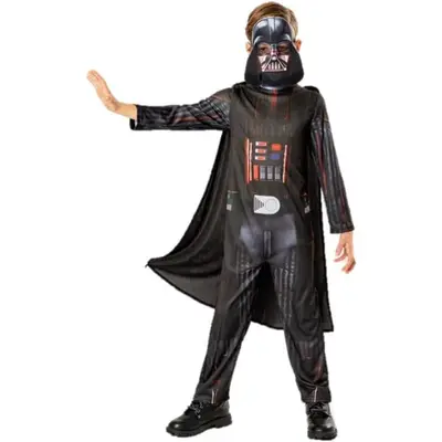 Rubies Jucarie Rubies Green Collection Darth Vader Costume, din materiale reciclate, masca inclusa
