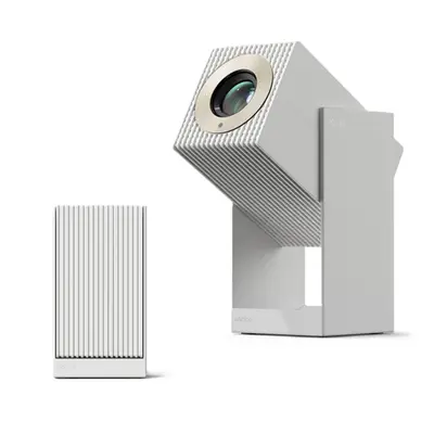 Videoproiector Xiaomi Wanbo Cube 2 PRO, 1920x1080 FHD, LCD, 500 ANSI lumeni, Android TV 11 (Alb)