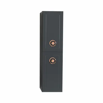 Dulap baie suspendat Dora antracit 35x140 cm