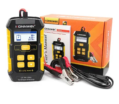Tester Baterie Auto KONNWEI KW510, Testare CCA, Incarcare, Reparatie, Suport 12V, Rezistenta, SOH…