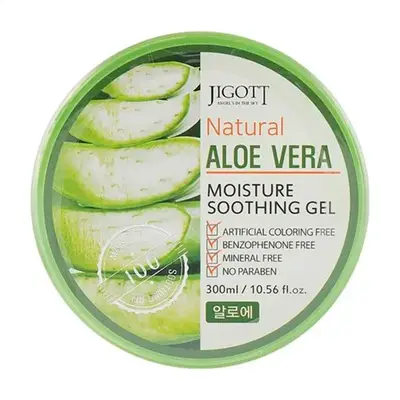 Gel calmant Natural Aloe Vera Moisturizing 300ml - Jigott
