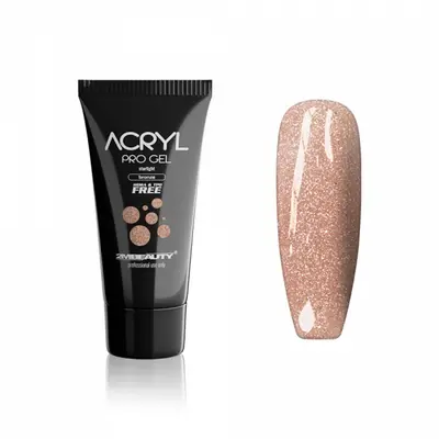 Acryl Pro Gel 2M Hema Free Starlight Bronze - 30g