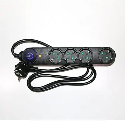 Prelungitor 4P 1.5m cu protectie la suprasarcina si la fulger Adeleq 31-151