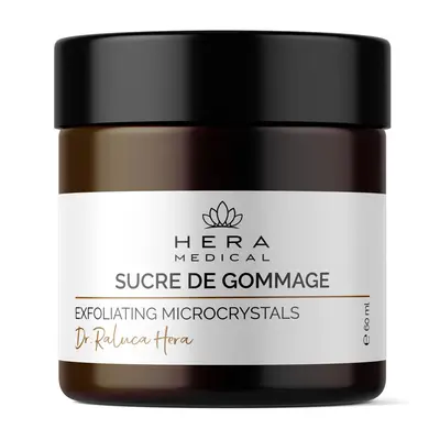 Gomaj facial cu microgranule de zahar brun organic SUCRE DE GOMMAGE, Hera Medical, 60 ml (Gramaj…