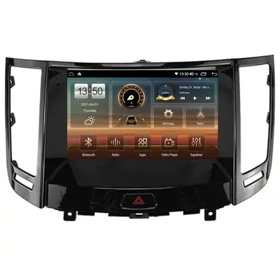 Navigatie dedicata cu Android Infiniti FX35 2008 - 2012, 4GB RAM, Radio GPS Dual Zone, Display HD…