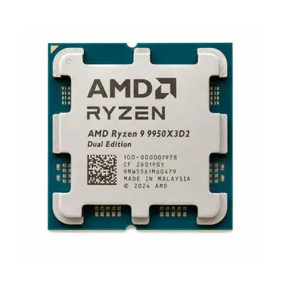 Procesor AMD Ryzen 9 9950X3D2 Dual Edition, 4.3GHz, 192MB, 200W, AM5 (Tray)