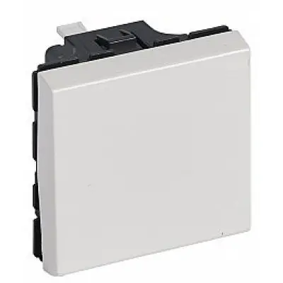 Intrerupator cap scara 2 module Legrand Mosaic 077011 / 278011L, alb