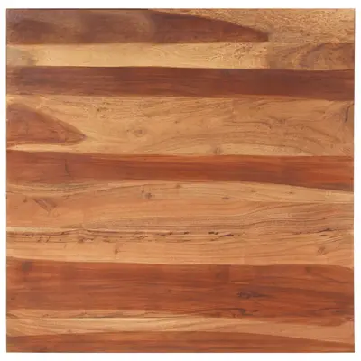 Blat de masa, 80x80 cm, 25-27 mm, lemn masiv de acacia